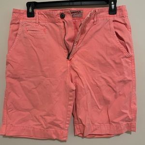34” pink mens shorts